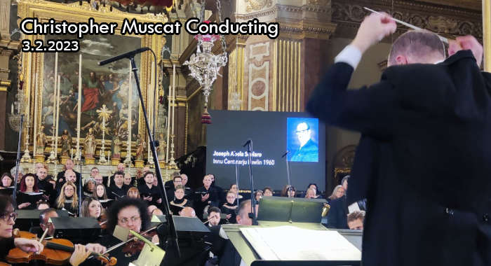 Conductor Christopher Muscat - 3.feb.2023